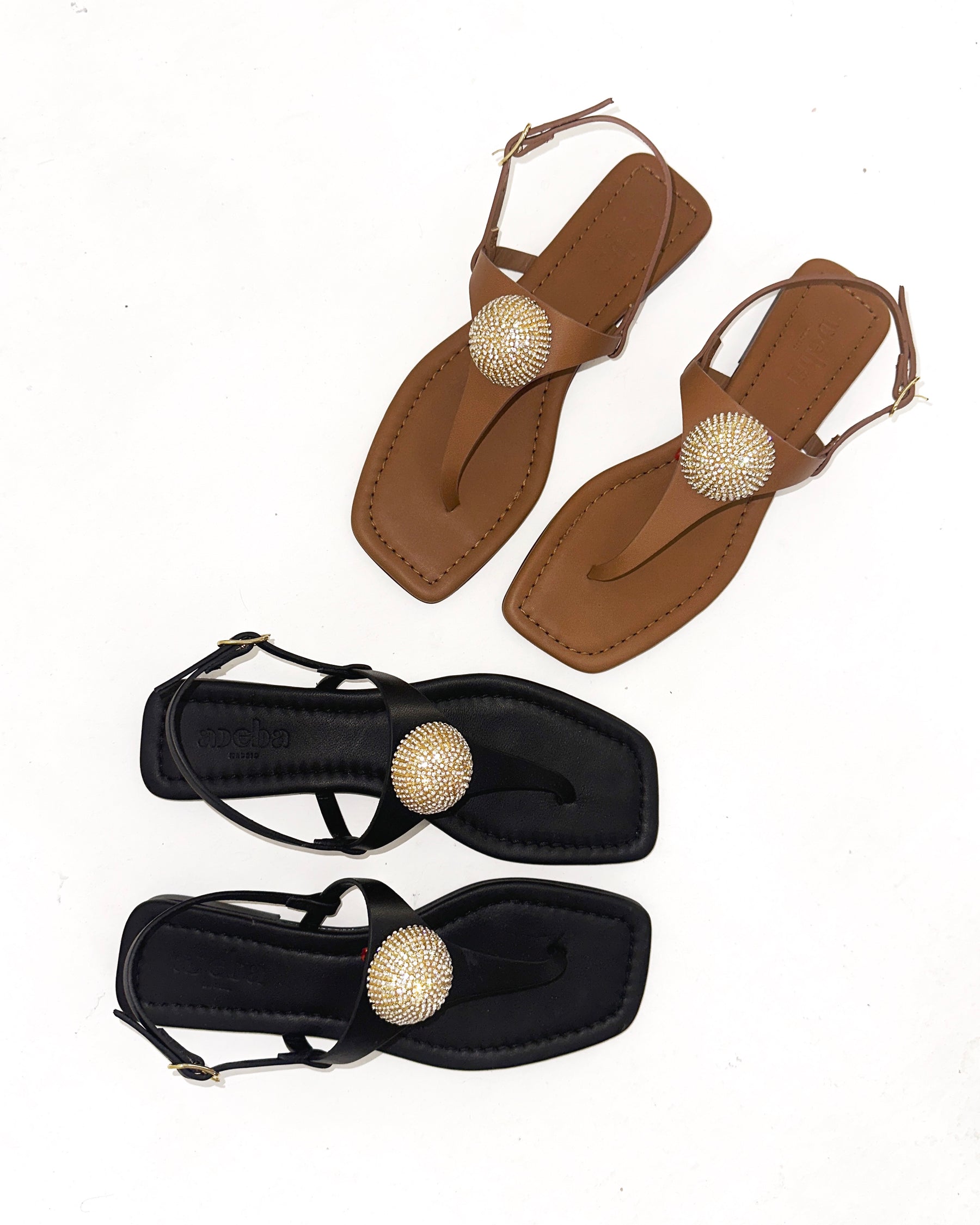 Disco brown sandals