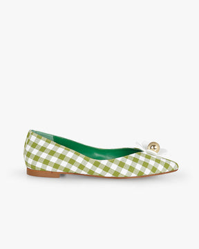 Daisy vichy green