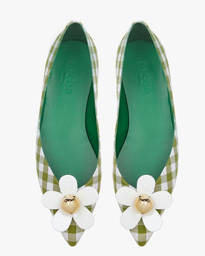 Daisy vichy green