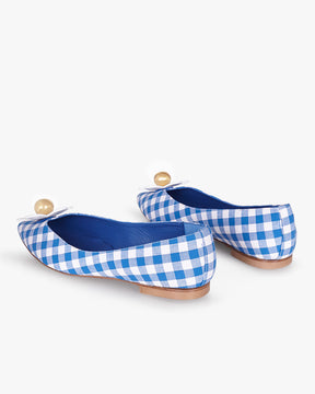 Daisy vichy blue
