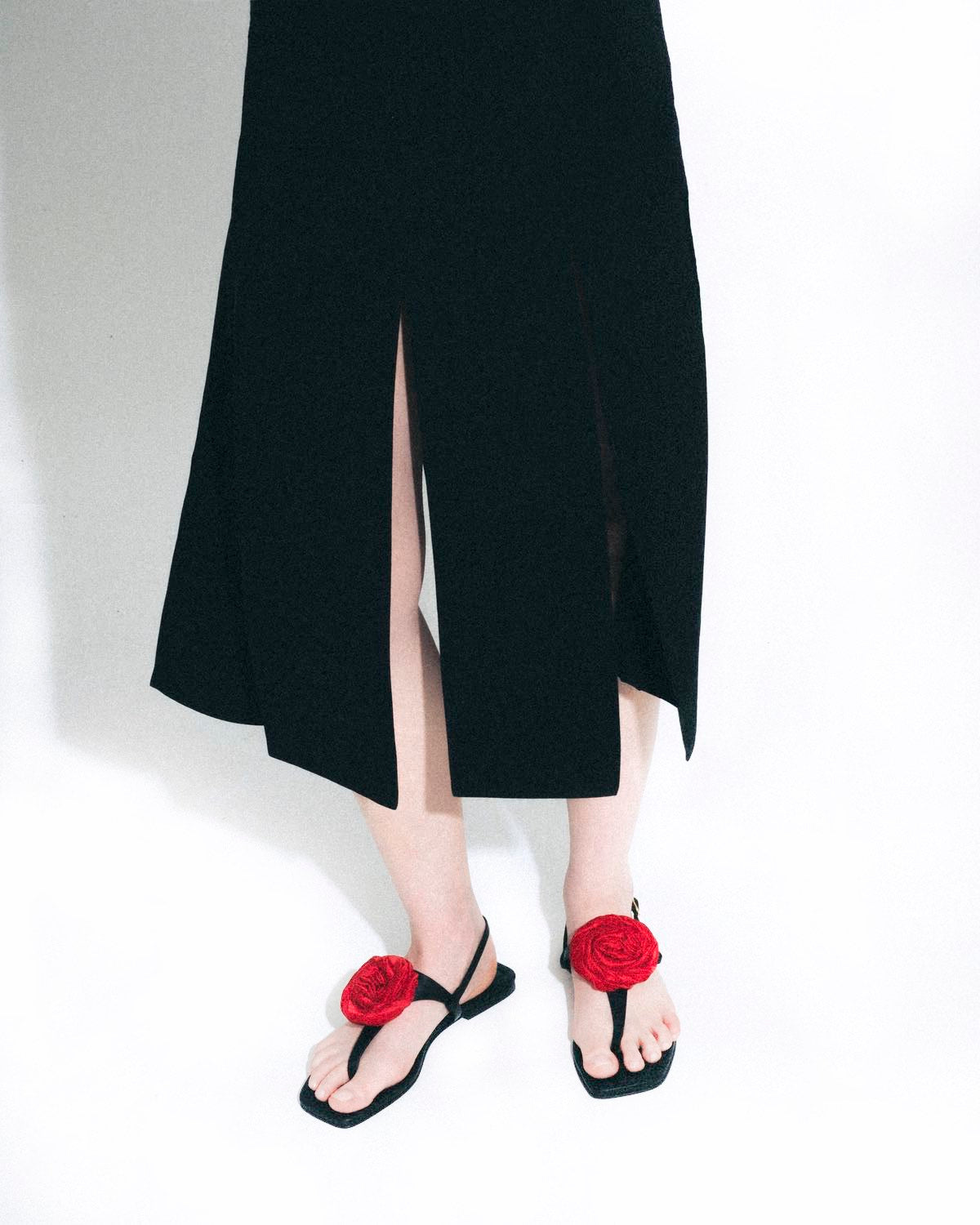 Bloom red sandals